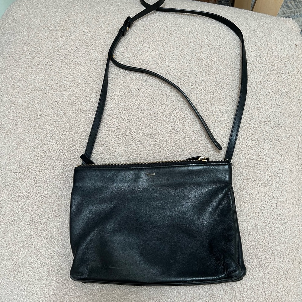 Celine Large Trio - Black